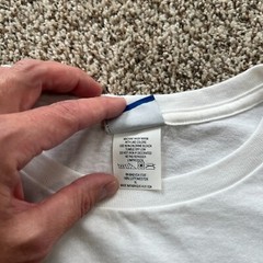 Vintage 90’s Reebok White XL USA Logo T-Shirt Classic