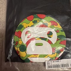 Bape Sta Camo Baby Milo Tee, Mens L, NWT