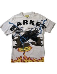 Market Eagle Over Fire T-Shirt Men’s Size S