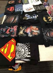 Lot of 5 Random Men’s Graphic Tees T-Shirts LIQUIDATION Size M