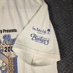 Dick’s Bar Grill Fun Run T Shirt Men’s XL White Hudson Wisconsin 2009