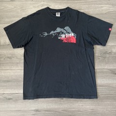 The North Face Mens L T Shirt Black Short Sleeve
