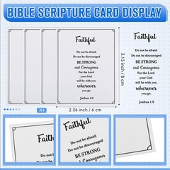 4 Pairs Christian Cross Socks Cross Grip Soccer Sock Anti Slip with Bible Ver…