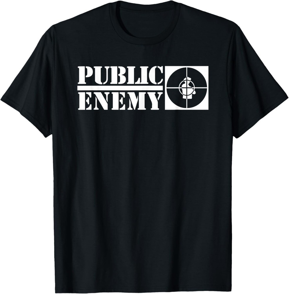 Public Enemy Long Logo T-Shirt Gift Unisex T-Shirt