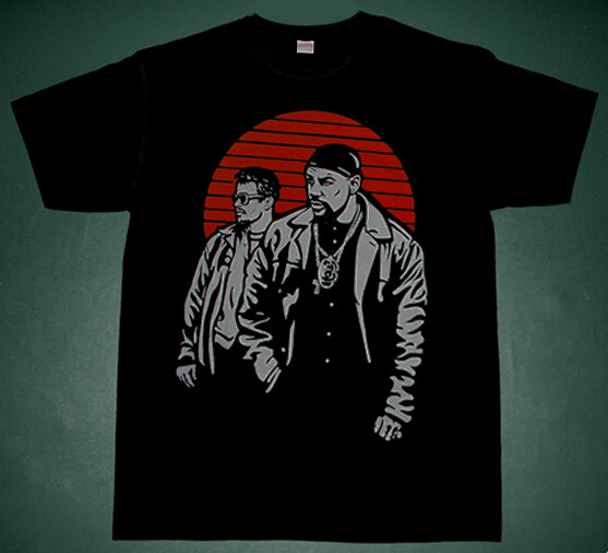 New cajmear Black cement Grey Red Training Alonzo Jake tshirt graphic tee