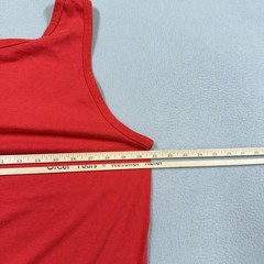 Vintage Desert Sportswear Shirt Mens Large Red Arizona Tank Top Graphic Made USA