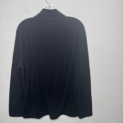 Banana Republic Polartec Black Long Sleeve Mock Neck Top Men’s Large Warm