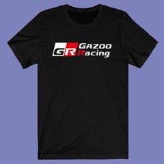 GR Gazoo Racing Japan Sports Car Tuner Logo Men’s Black T-shirt Size S-3XL