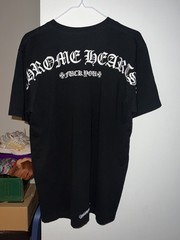 Chrome Hearts Old English F You T Shirt LARGE worn Twice No Fading