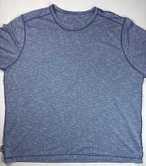 Orvis Long Sleeve Slub Tee T-shirt Mens 2XL Light Blue SUPER SOFT Rayon Blend