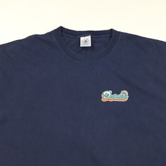 VTG 90s Miami Dolphins Football Men’s Size 2XL Retro NFL T Shirt Navy Dol-Fan