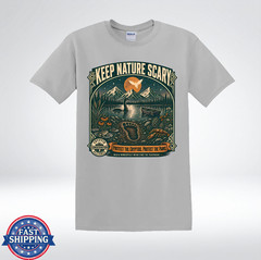 Keep Nature Scary Protect the Cryptids Protect the Parks Vintage T-Shirt