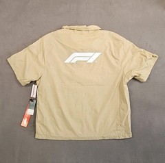 Formula 1 x PacSun Eco Team Zip Up Shirt Tan Size Large SOLD OUT