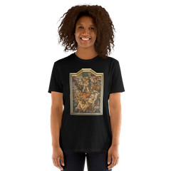 Fall of Angels, Bible Art, Historical Art, Printed T-Shirt
