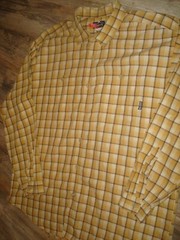 MENS PLAID PATAGONIA SHIRT LARGE CHEST 48 EXCELLENT CONDITION ORGANIC COTTON