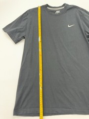 Nike Men’s Black Swoosh Crew Neck T-Shirt Size L Regular Fit