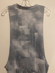 Unbranded Tank Top Mens Size Medium Deep Cut Arms to waist, black NWOT