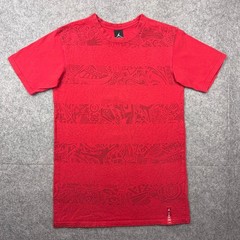 Jordan Brand Shirt Mens Medium Red Graphic Print Jumpman Crew Neck Athletic Tee