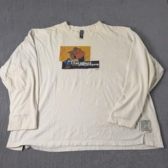 Platinum FUBU Fat Albert & The Junkyard Gang Mens 3XL Y2K Vintage Shirt *STAINS*