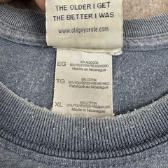OLD GUYS RULE Shirt RV There Yet? Winnebago Fun Dad Distressed Travel Mens XL