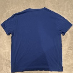 Polo Ralph Lauren Classic Fit Blue Logo Pocket Tee Cotton Crew Neck L