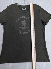 Under Armour Freedom Wounded Warrior Project Shirt Mens Small Gray Spots Rread*