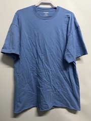 Finish Line Athletics FNL365 T Shirt Blue Cotton Men’s 2XL Top Crew *loose hem*