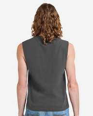 American Apparel Heavyweight Cotton Garment-Dyed Mid-Length Muscle Tee 207GD
