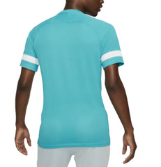 NIKE Dry Academy 21 Short Sleeve Soccer Training Shirt sz L Large Turquoise