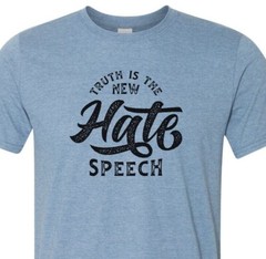 Truth is the New Hate Speech – Fake News – Trump 2024 – Soft – Fast Shipping