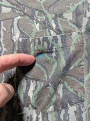80s/90s Vintage Ace Sportswear Realtree Green Leaf Camo Trebark Single Stitch LG