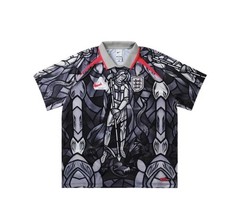 Palace x Nike England Dri-FIT Football Jersey Pewter Grey/Bright Crimson Medium
