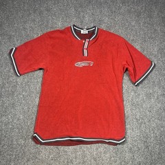 Vintage And 1 Shirt Mens XXL Henley Terry Cloth 90s Y2K Basketball Street Ball