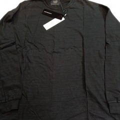 REPRESENT Essential LongSleeve T-Shirt LS Black Small (S) 100% Cotton