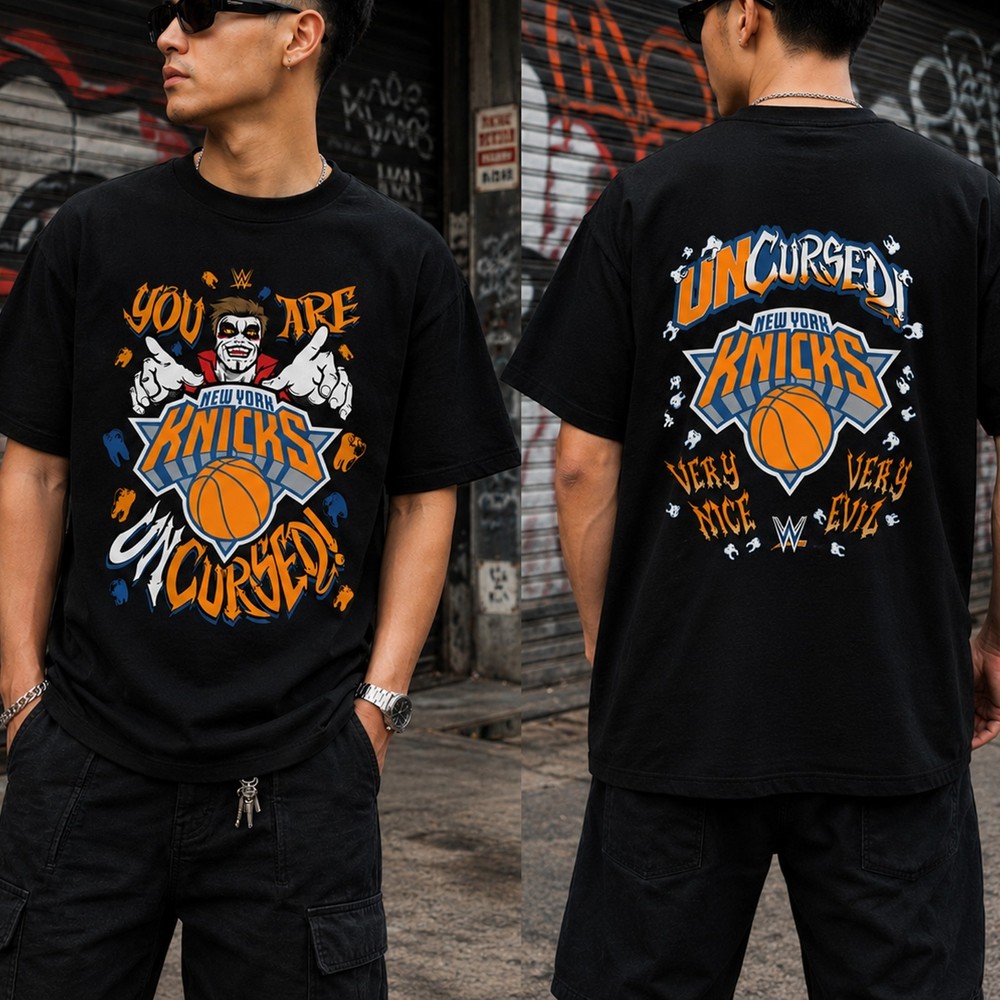 You Are Uncursed Danhausen Knicks T-Shirt Basketball Tee
