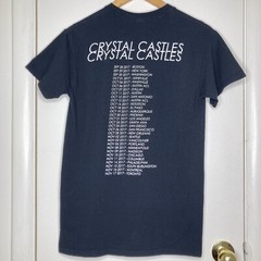 Crystal Castles 2017 Tour T-shirt Official Size Small