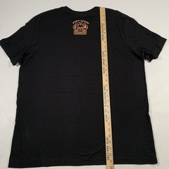 Johnny Cupcakes Suavecito Pomade Mens XL X-Large T-Shirt Orange & Cream