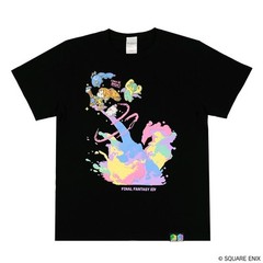 Square Enix Final Fantasy XIV T-shirt Pictomancer Black Unisex Japan Size: M