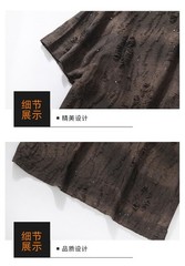Men Luxury Fashion Trendy Star Ripped Hole Casual Summer Streetwear T-Shirt