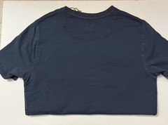 Common People T Shirt Men’s XL Ottoman Texture navy blue Short Sleeve NWT S