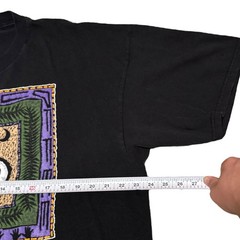 Vintage 1992 Lee The Art of Coffee Cotton Espresso Latte Black Shirt Men’s XL