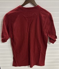 Vintage Big Dogs Embroidered Pocket T-Shirt Red Sz S “It’s 5 O’Clock Somewhere”
