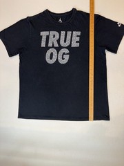 Nike Air Jordan Men’s Short Sleeve T-Shirt True OG Black Size XL