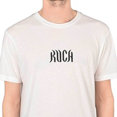 RVCA White Redondo Mask Super Soft Short Sleeve T-Shirt NEW SLIM FIT Large