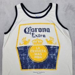 Corona Beer Shirt Mens Small Tank Top Ringer Party Pool Mexican Cerveza Adult