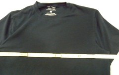 Porter & Ash T Shirt Mens Large Black Performance Tee Stretch Luxury Crew Casual