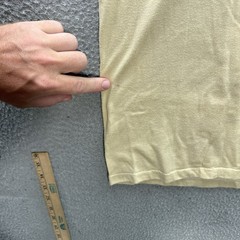 Vintage Screen Stars Shirt Adult Small Tan Single Stitch UW Lacrosse Wi 80s