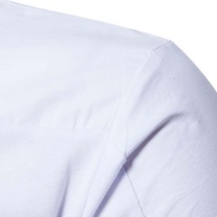 Mens Long Sleeve Shirt Casual Muscle Fit Turn-down Collar Tops T-shirt Blouse