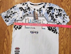 MENS SEMAL JNS T- Shirt Graphic, Change Large White, Black , Blue NWT