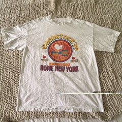 VINTAGE WOODSTOck 1999 99 T SHIRT XL Metallica Korn Limp Bizkit Creed Slipknot